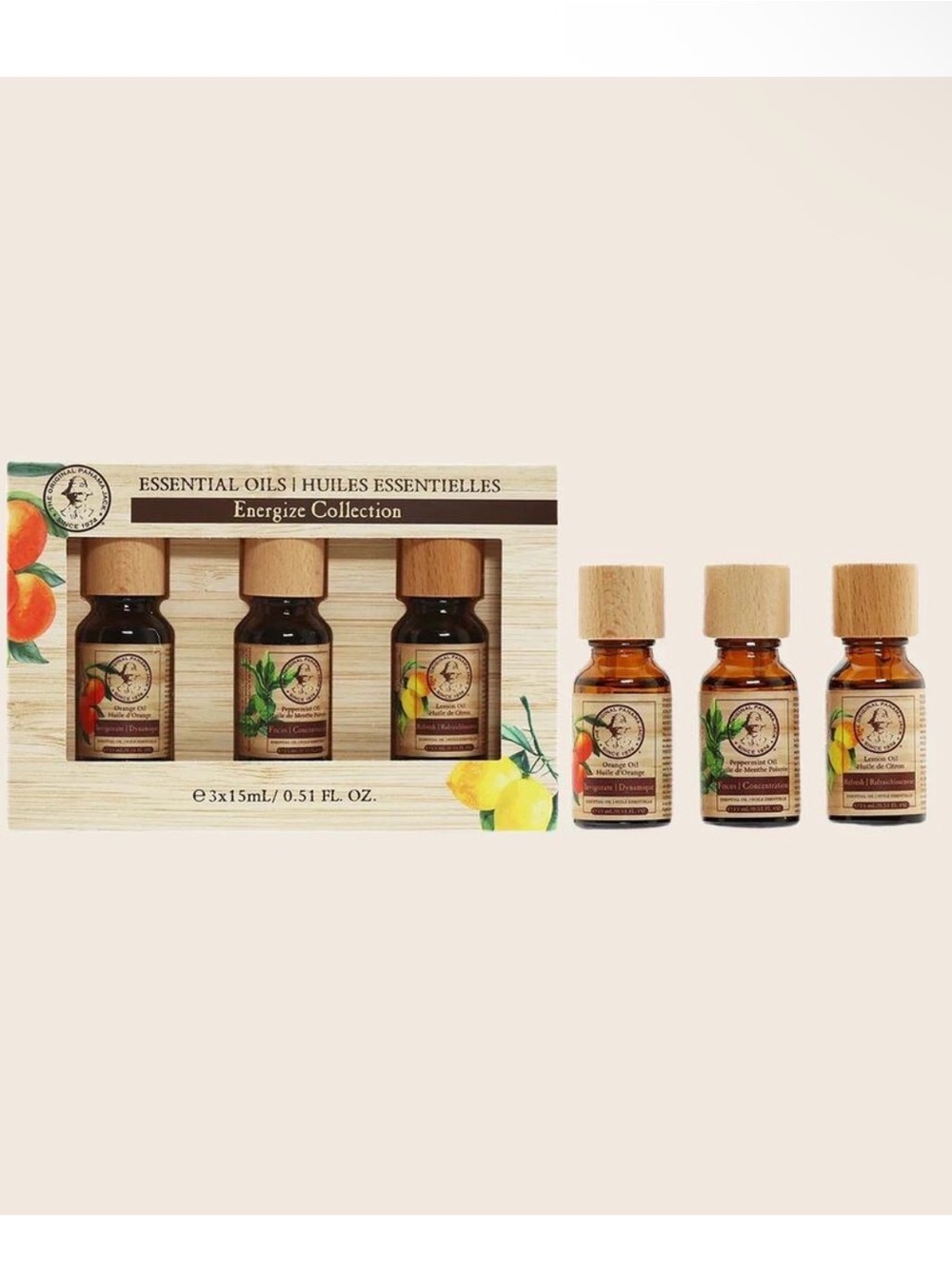 Panama Jack Unisex Essential Oil Energize Gift Set Fragrances